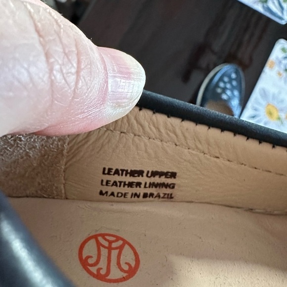 Marc Joseph New York Holland Loafer Navy Stars Leather Upper Little Kids 12.5 - Picture 6 of 9